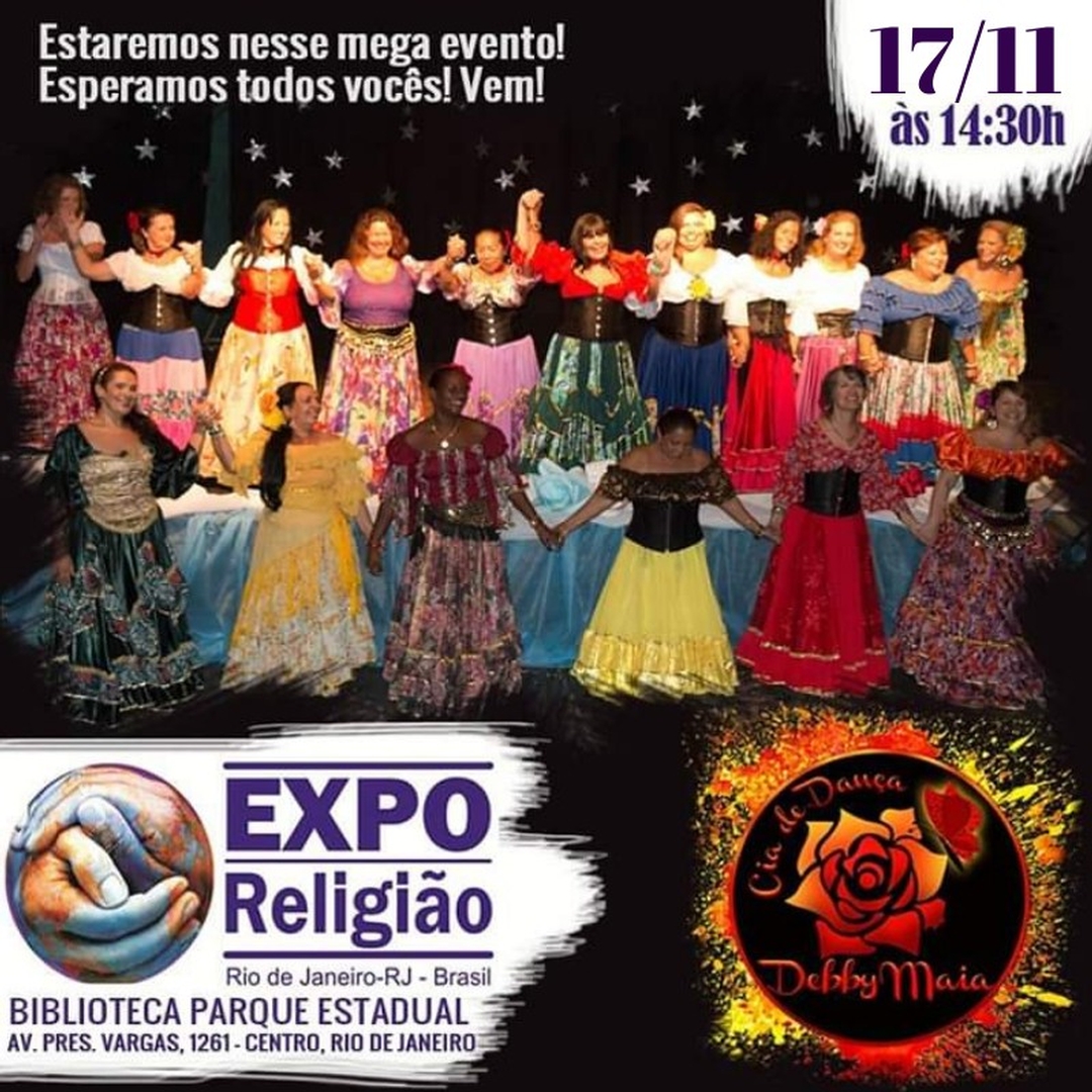 Expo Religião 2018-Cia Debby Maia na Expo Religião 2018 - VEM!