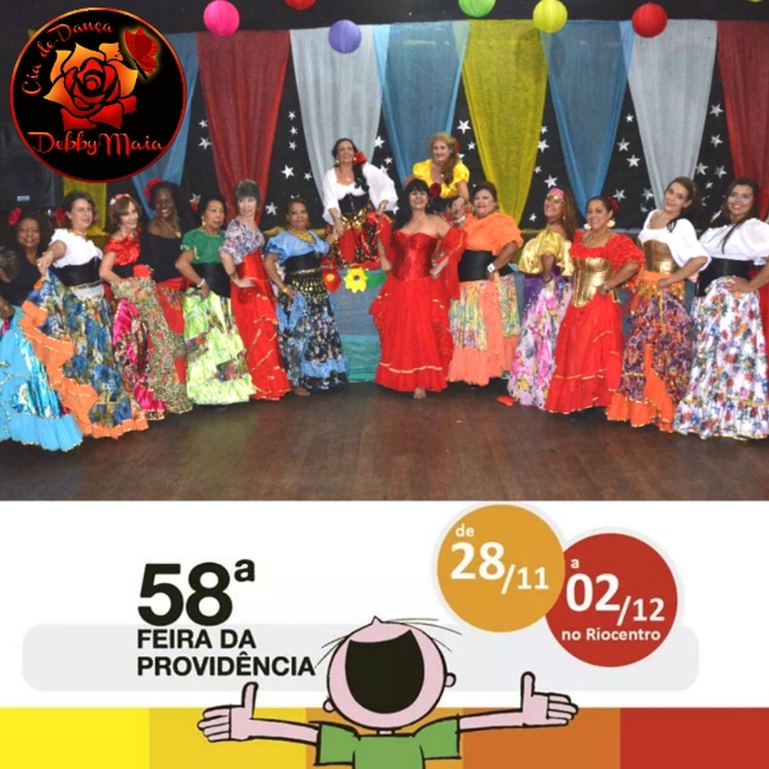 Feira da Providência 2018-Venha com a Cia De Dança Cigana Debby Maia para a Feira da Providência 